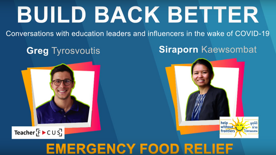 Build Back Better Episode 5: Emergency Food Relief Program with Siraporn Kaewsombat